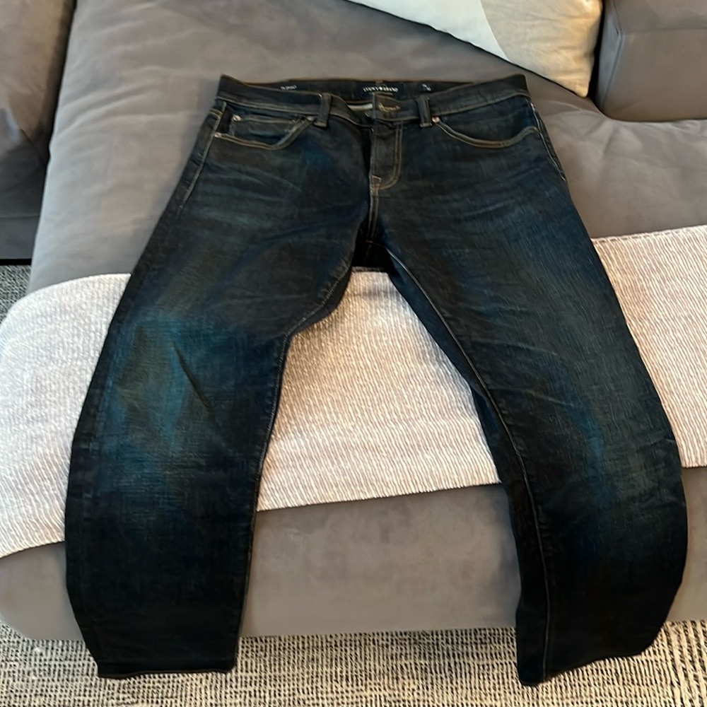 Lucky 110 skinny dark blue men’s jeans - 34x32 - excellent condition